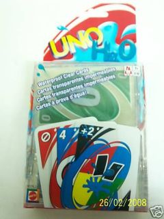 h2o waterproof uno playing card from hong kong time left