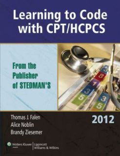 Newly listed Learning to Code w/CPT/HCPCS 2012 (w/Bind in Access)