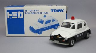 Tomica Subaru 360 Police Patrol Car Japan Not of Sales Version