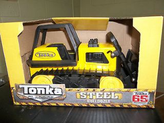 tonka classics steel bulldozer 65th anniversary edition yellow box 