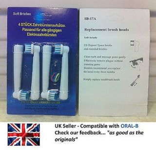 Oral B Precision Clean Toothbrush Head 4000 5000 6000 7000 8000 Series