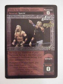Raw Deal WWF Ver 3.0 Edge and Christian This Is So Totally Unfair