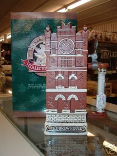 1995 budweiser the brew house clock tower cb 2 time