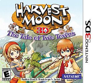 Harvest Moon The Tale of Two Towns Nintendo 3DS, 2011
