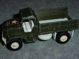 TOY TOOTSIETOY ARMY MILITARY DEUCE AND A HALF TRUCK METAL TOOTSIE TOY