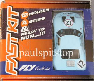 ep16 fly gt40 fast kit 1 32 slot car scalextric  