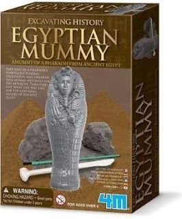 toysmith 4m 4608d excavating history egyptian mummy new time left