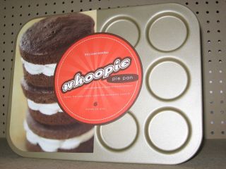 whoopie pie pan by williams sonoma new makes 6 pies