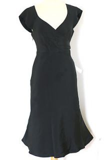 225 J.CREW Silk Tricotine Cecelia Gown Dress Sz 6 CHOCOLATE 96061 