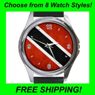 trinidad grunge flag leather metal watches cc2051 more options watch