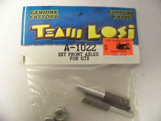 team losi a 1022 xxt front axles for gtx truck