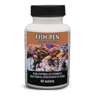 250mg Fish Pen Penicillin antibiotic aquarium tail rot tropical tank