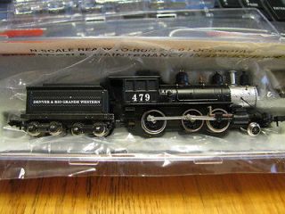 Roundhouse N #8052 RTR 2 6 0 Mogul Steam Locomotive D&RGW