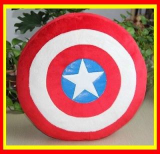   America shield throw pillow Plush toy movie gift home bed Decor
