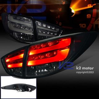 FOR 2010 2012 TUCSON GL GLS LIMITED LED TINTED SMOKE TAIL LIGHTS STOP 