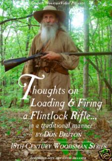 dvd thoughts on loading firing a flintlock rifle new the