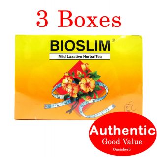 3X Bioslim Tea   Bio Slim Herbal Laxative Tea Bags 30s (New)