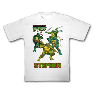  mutant ninja turtles personalised kids t shirt more options size 