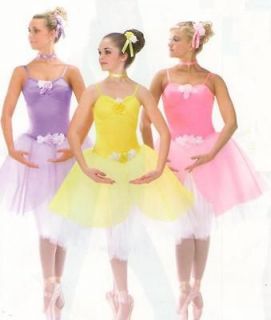 waltz of the flowers tutu dance costume color size choice