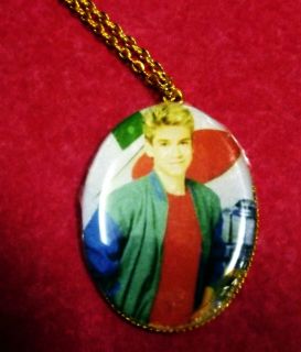 90s TV Retro Saved By the Bell Zack Morris Pendant Necklace