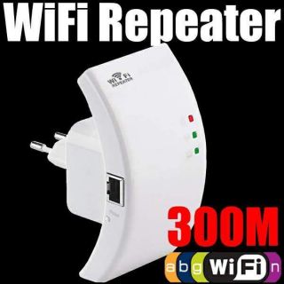 WLAN 300M Wireless Wifi Repeater 802.11N Network Router Bridges Range 