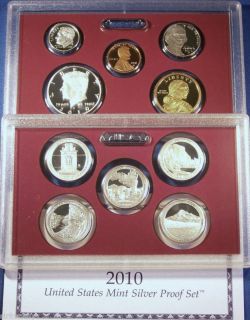 2010 s silver proof set 14 coins us mint ogp