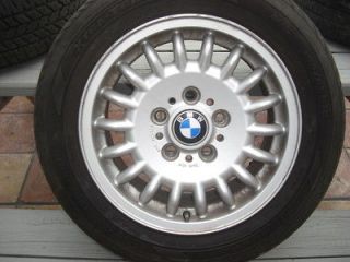 bmw e36 oem 15 wheel rim and tire time left