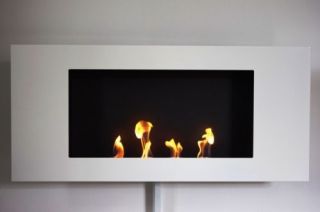 new xl fireplace valencia white gel bio ethanol fire from