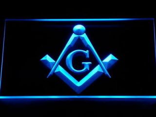 709 b masonic mason freemason emblem neon light sign from