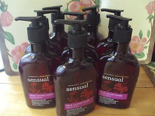   Body Works Aromatherapy Black Currant Vanilla Sensual Hand Soap x 8