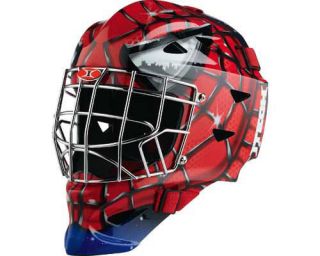 new itech profile 1400 decal spiderman goalie mask more options size 