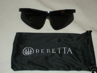 new beretta deluxe shooting glasses smoke  9