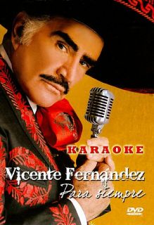 Vicente Fernandez   Para Siempre DVD, 2008, Karaoke EDICION KARAOKE 