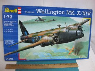 revell model plane kit vickers wellington mk x xiv bomber