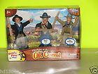 Gun Fight At The Ok Corral with Doc Holiday Wyatt Earp Action Figures 