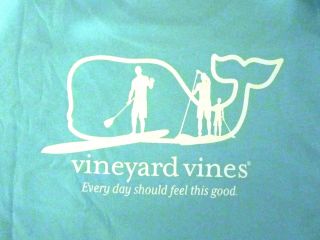 vineyard vines blue paddle board pocket t shirt xl or 2xl