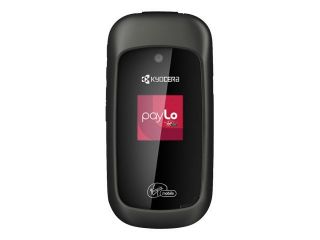 Kyocera S2100   Black (Virgin Mobile) pay Lo Cellular Phone kv098