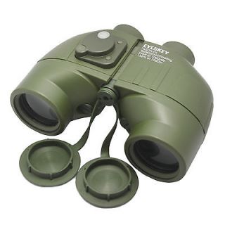 Waterproof 7x50 Military & Marine Binoculars Illuminated Range Finder 