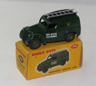 dinky toys 261 telephone service van mib 