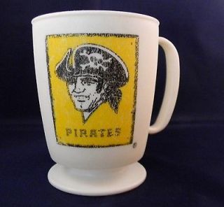 Pittsburgh Pirates Whirley Industries Plastic Coffee Mug Major League 