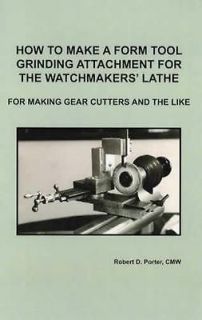 watch repair form tool grinding attachment for lathe time left