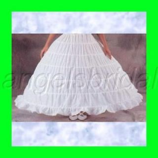 hoop bone bridal gown crinoline petticoat skirt slip