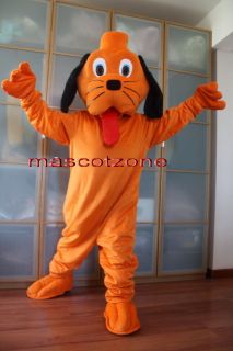 new pluto dog mascot costume adult size fancy dress