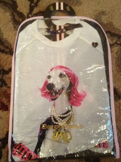   Couture Dog Crittoure screen tshirt top outfit clothes sz XL X Large