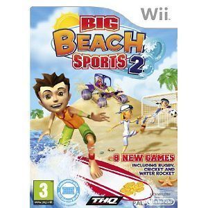 Big Beach Sports 2 Wii (no manual) 8 games including rugby & cricket 4 