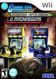 Gunblade NY & LA Machineguns Arcade Hits Pack (Wii, 2010)