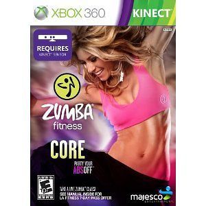 xbox x box 360 video fitness game games zumba core