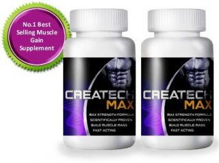 2x Creatine Createch Max Protein GET RIPPED Muscle Growth Body 