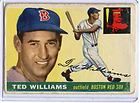 1955 TOPPS BASEBALL #2 TED WILLIAMS   BOSTON RED SOX, HOF
