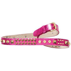 matthew williamson for h m gold studded patent leather belt